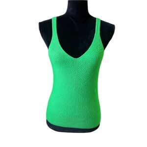 A New Day Women’s Green Knit Tank Top Small